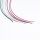 M12 8pin Panel Rear Mount Circular Connector With Electronic Wires50CM AWG24 for Factory Automation A Code