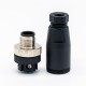 M12 Circular Waterproof Aviation Plug 3Pin Male A-Code Field Installable Screw Termination Waterproof