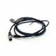 M12 Connector Cable 4Pin A Code Male Straight Connector To M8 3Pin Female Socket Electrical Cable 2M AWG22