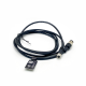 M12 Connector Cable 4Pin A Code Male Straight Connector To M8 3Pin Female Socket Electrical Cable 2M AWG22
