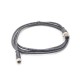M12 Connector Cable 4Pin A Code Male Straight Connector To M8 3Pin Female Socket Electrical Cable 2M AWG22