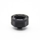 M12 Connector Dust Cover Male Black Plastic