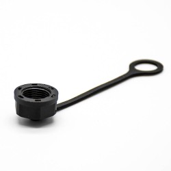 M12 Connector Dust Cover Male For Panel-mount Plugs