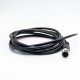 M12 Male Straight 4 Pin Sensor Connector Electrical Cable 1.5M AWG22 A Code