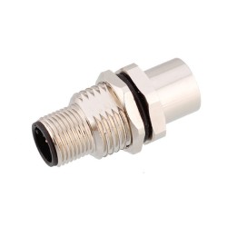 M12 Male to Female Adapter I Type Adapter A Code 3pin 4pin 5pin 8pin 12pin Waterproof Connector