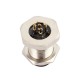 M12 Panel Mount Connector A Coding 5Pin Male Plug For Cable 15PCS