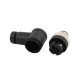 Right Angle Sensors M12 4Pin A Code Male Unshiled Waterproof Field Wireable Connector For Profinet