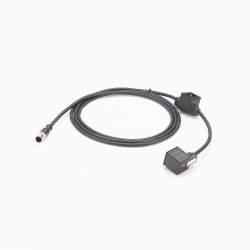 Sensor Cable M12 5 Pin Male Connector To Solenoid Valve