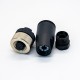 Sensor Connectors 12Pin M12 A-Coded Female Straight Plug Screw Connection Unshiled Waterproof