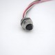 Sensor Receptacle M12 8 Pin Waterproof Connector A Coded Female Straight Back Mount Wiring 0.2M