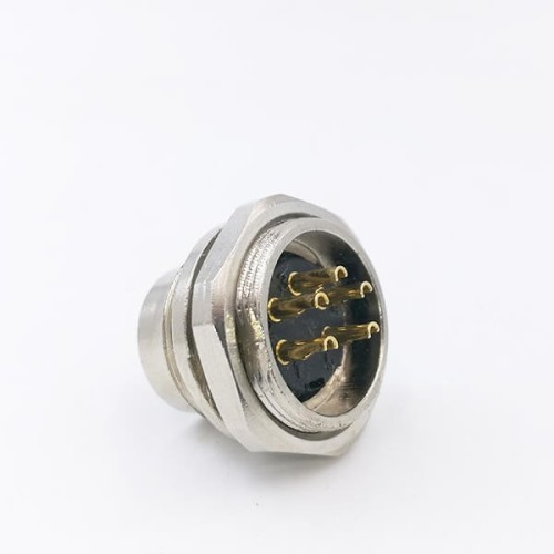 10pcs 5Pin M16 Male Socket Solder Waterproof Type Panel Mount Connector Shield 10pcs 5Pin M16 Male Socket Solder Waterproof Type Panel Mount Connector Shield
