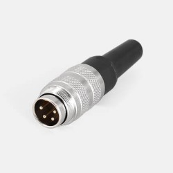 4 pin circular waterproof M16 J09 connector male and female solder type for cable