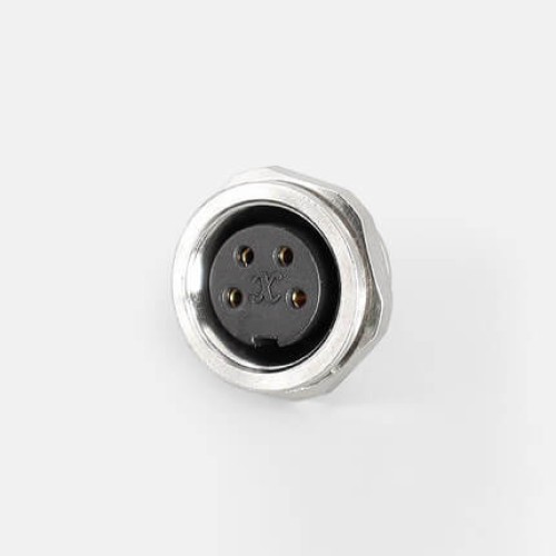 4 pin circular waterproof M16 J09 connector male and female solder type for cable 4 pin circular waterproof M16 J09 connector male and female solder type for cable