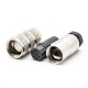 6 pin Female M16 Connector Solder Type Straight Connector Shield 6 pin Female M16 Connector Solder Type Straight Connector Shield