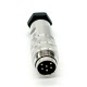 6 Pin M16 Connector Straight Solder Type for Cable Shield 6 Pin M16 Connector Straight Solder Type for Cable Shield