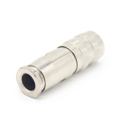 Industrial Connector M16 5 Pin Straight Waterpoorf Female Cable Plug Shield