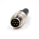 M16 6 Pin Connector Male Straight Non-Shield Waterproof Connector For Cable Field Wireable Connector
