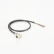 M16 Connector 19 Pin Female Field Wireable Connector Right Angled with 1 Meter Single End Cable