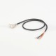 M16 Connector 19 Pin Female Field Wireable Connector Right Angled with 1 Meter Single End Cable