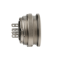 M16 Connectors 723 Series Female Back Mount Panel Receptacles 8 Pin A Coded Waterproof 180 Degree Solder Type for Cable Connector M16 Connectors 723 Series Female Back Mount Panel Receptacles 8 Pin A Coded Waterproof 180 Degree Solder Type for Cable Connector