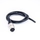 M16 Female Type 6Pin A Code Straight Single Ended Cable 1 Meter Assembly Cable with Plastic Tail M16 Female Type 6Pin A Code Straight Single Ended Cable 1 Meter Assembly Cable with Plastic Tail