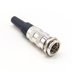 M16 J09 Connector Circular IP67 Waterproof Connector 14Pin solder type for cable