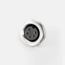 M16 Sensor Connector Waterproof Ip65 J09 Male Plug Female Socket 5pin Connectors PG7 Non-Shield