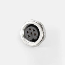 Sensor connector M16 waterproof IP65 J09 6Pin male plug female socket connectors PG7