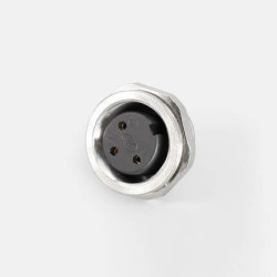 Sensor connector M16 waterproof IP65 J09 male plug female socket 3Pin connector PG7 Non-Shield