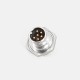 Sensor connector male socket and female plug circular 6pin M16 J09 Waterproof connector
