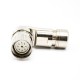 9 Pin Female M23 Connectors Solder Type for Cable Shield 90 degree 9 Pin Female M23 Connectors Solder Type for Cable Shield 90 degree