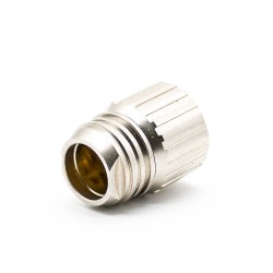M23 19 Pin Connector Female Solder Type for Cable Shield Straight