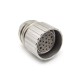 M23 19 Pin Connector Female Solder Type for Cable Shield Straight M23 19 Pin Connector Female Solder Type for Cable Shield Straight