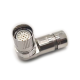 M23 19 Pin Male Connectors Solder Type for Cable Shield 90 degree M23 19 Pin Male Connectors Solder Type for Cable Shield 90 degree