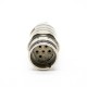 M23 6pin Female Connector for Cable solder Type Straight plug Shield M23 6pin Female Connector for Cable solder Type Straight plug Shield