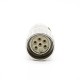 M23 6Pin Female Connectors Solder Type for Cable Shield Straight M23 6Pin Female Connectors Solder Type for Cable Shield Straight