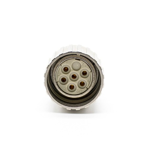 M23 6Pin Male Straight Connector Solder Type for Cable Shield M23 6Pin Male Straight Connector Solder Type for Cable Shield