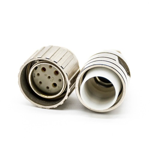 M23 9 pin Connector Female Solder Type Straight Connector Shield M23 9 pin Connector Female Solder Type Straight Connector Shield