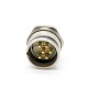 M23 Connector 6 pin Male Solder Type Straight Connector Socket for Cable Shield M23 Connector 6 pin Male Solder Type Straight Connector Socket for Cable Shield