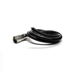 m623 17 pin connector Female Straight Single Ended Cable Solder Type for Cable