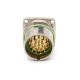 M623 17 Pin Straight Male Connector 4 Hole Flange Waterproof Connector Shield Crimp Type for Cable M623 17 Pin Straight Male Connector 4 Hole Flange Waterproof Connector Shield Crimp Type for Cable