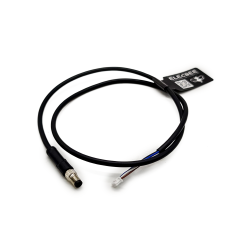 10pcs M5 Connector To  Connector M5 4Pin Overmould Male Plug To 4Pin  Connector Waterproof Non-Shield With 50CM 26AWG Wire