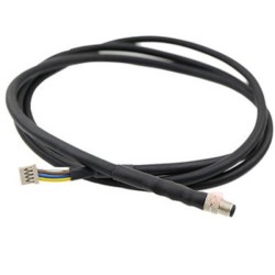 10pcs M5 Connector To  Connector M5 4Pin Overmould Male Plug To 4Pin  Connector Waterproof Non-Shield With 50CM 26AWG Wire