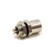 M5 Connector 4Pin M5 Female Back Mount PCB Socket Waterproof Shield Aviation Connector
