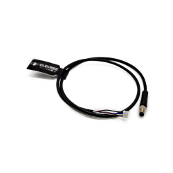 M5 Connector To  Connector M5 4Pin Overmould Male Plug To 4Pin  Connector Waterproof Non-Shield With 50CM 26AWG Wire
