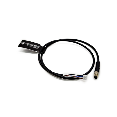 M5 Connector To  Connector M5 4Pin Overmould Male Plug To 4Pin  Connector Waterproof Non-Shield With 50CM 26AWG Wire