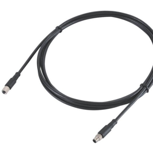 M5 Molding Cable Plug Double Ended Cordset Waterproof Non-Shield M5 4Pin Female Plug To 4Pin Male Plug With 1M 26AWG Wire