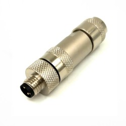 10 pcs M8 3 pin Male Connector Circular M8 Male Aviation Connector For Cable
