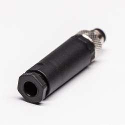 10pcs M8 4Pin Field Wireable Connector Straight Male Assemble Type Unshield Waterproof Plug