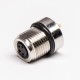 10pcs M8 Connector Panel Mount Connector 4 Pin Female Front Mount Waterproof Straight Receptacle 10pcs M8 Connector Panel Mount Connector 4 Pin Female Front Mount Waterproof Straight Receptacle